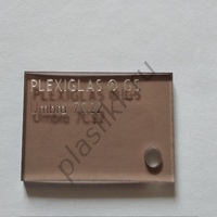 Оргстекло прозрачное коричневое литье Plexiglas GS 7С22 2030х3050 мм 