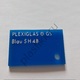Оргстекло синее светорассеивающее литье Plexiglas GS 5H48 2030х3050 мм	