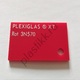 Оргстекло красное светорассеивающее Plexiglas XT 3N570 2030х3050 мм