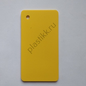 Лист ПВХ желтый Unext-Color yellow 1560х3050 мм